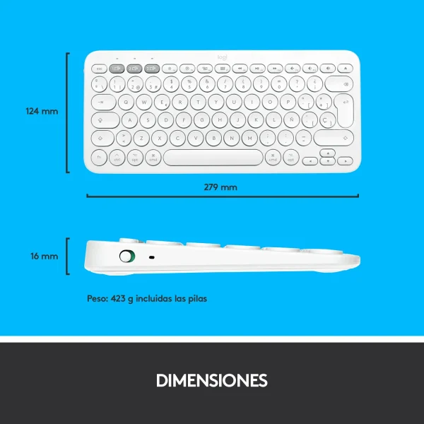 Teclado multi dispositivo Logitech K380 - Imagen 7