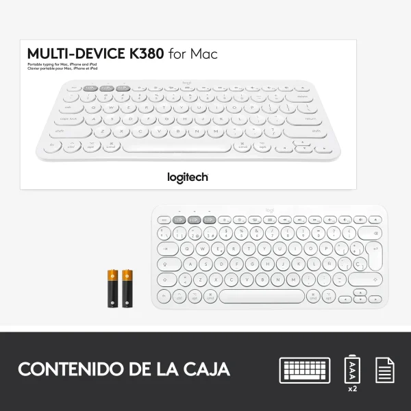 Teclado multi dispositivo Logitech K380 - Imagen 3