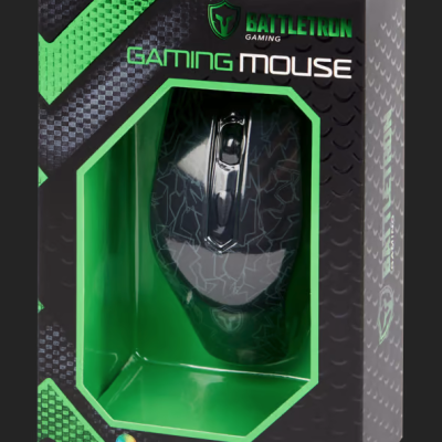 Ratón de Gaming Battletron con Cable USB